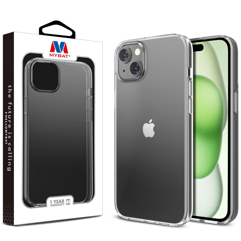 MyBat Candy Skin Cover for Apple iPhone 15 Plus (6.7) - Glossy Transparent Clear (1106134)