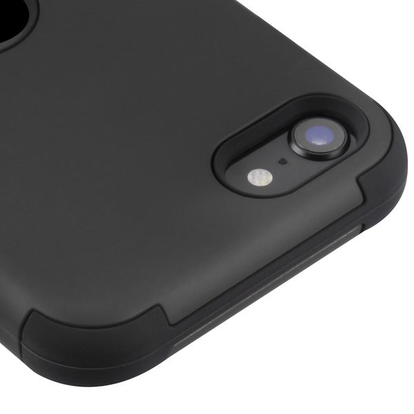 Apple iPhone SE (2020) 6/8/7 MyBat PRO TUFF Hybrid Phone Protector Cover - Black (1101164)