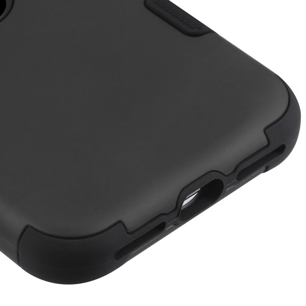 Apple iPhone SE (2020) 6/8/7 MyBat PRO TUFF Hybrid Phone Protector Cover - Black (1101164)