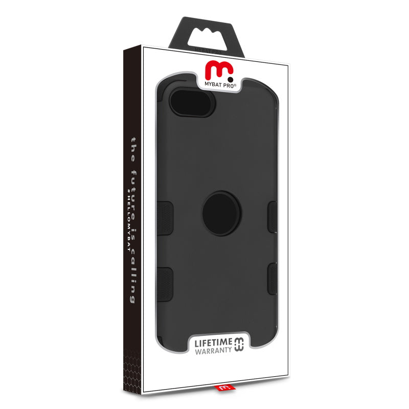 Apple iPhone SE (2020) 6/8/7 MyBat PRO TUFF Hybrid Phone Protector Cover - Black (1101164)