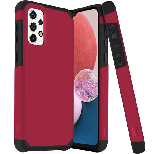 Samsung A13 4G 2022 Tough Strong Slim Dual-Layer ShockProof Hybrid Case Cover - Virtual Pink (1105869)