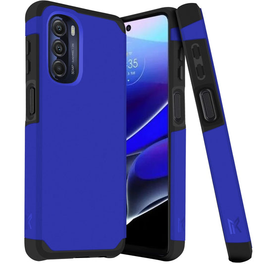Motorola Moto G Stylus 5G (2022) MetKase Original ShockProof Case Cover - Classic Blue (1103957)