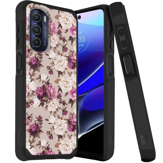 Motorola Moto G Stylus 5G (2022) MetKase Original ShockProof Case Cover - Floral Bouquet (1103958)