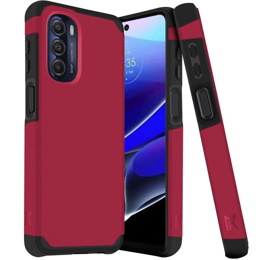 Motorola Moto G Stylus 5G (2022) MetKase Original ShockProof Case Cover - Virtual Pink (1103965)