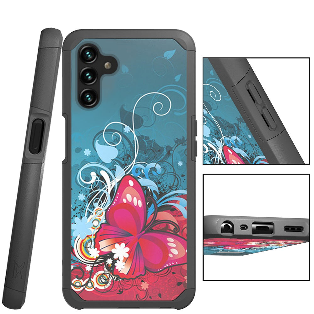 Samsung Galaxy A13 5G MetKase Original ShockProof Case Cover - Butterfly Bliss (1103107)
