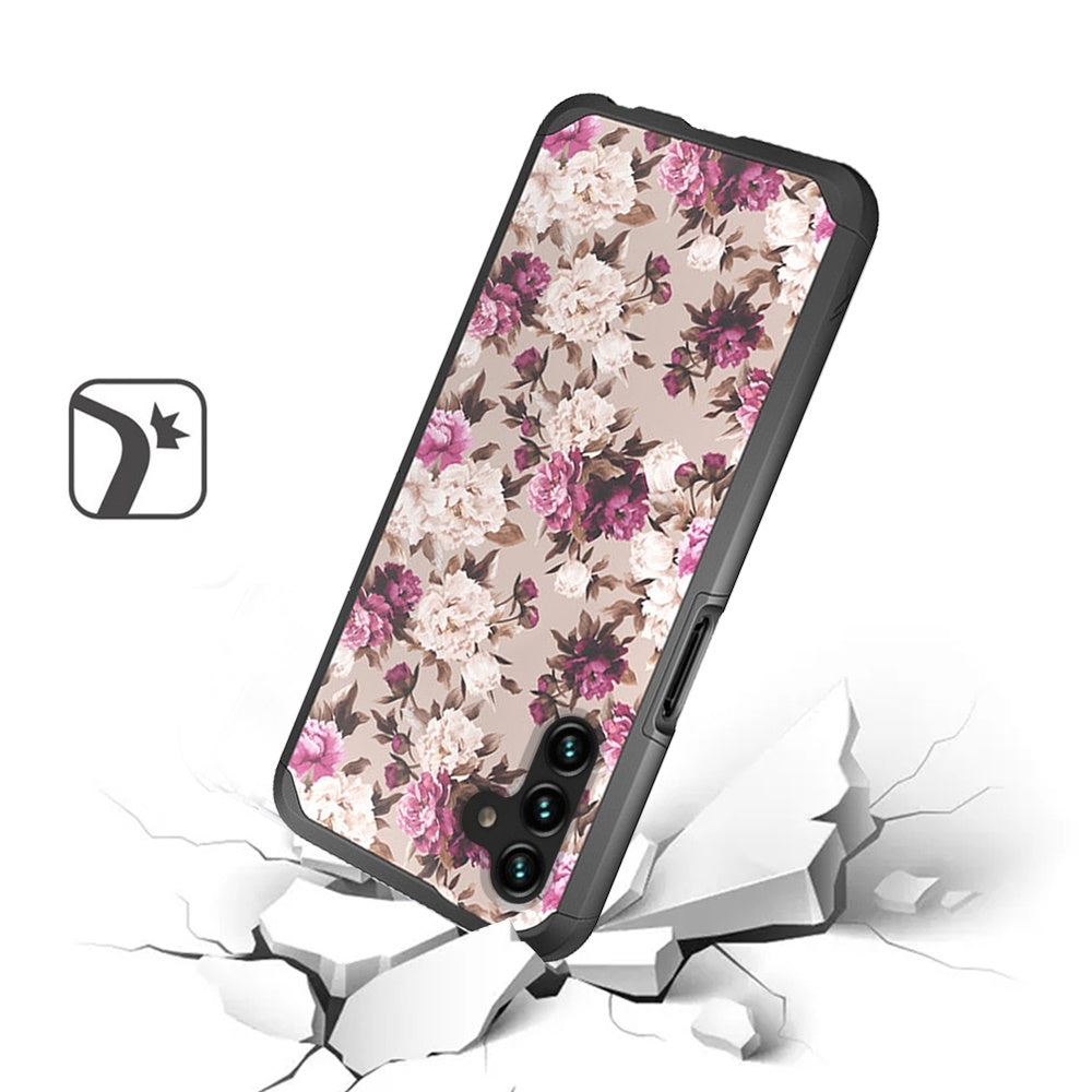 Samsung Galaxy A13 5G MetKase Original ShockProof Case Cover - Floral Bouquet (1103108)