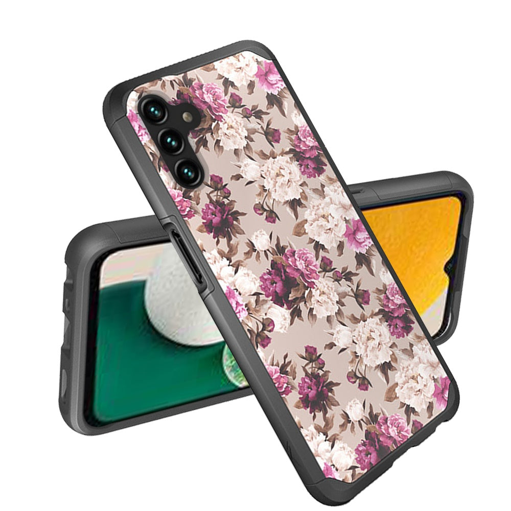 Samsung Galaxy A13 5G MetKase Original ShockProof Case Cover - Floral Bouquet (1103108)
