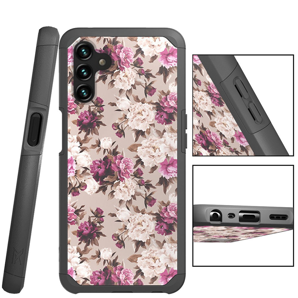 Samsung Galaxy A13 5G MetKase Original ShockProof Case Cover - Floral Bouquet (1103108)