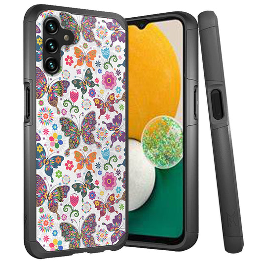 Samsung Galaxy A13 5G MetKase Original ShockProof Case Cover - Harmonious Butterfly Floral (1103109)