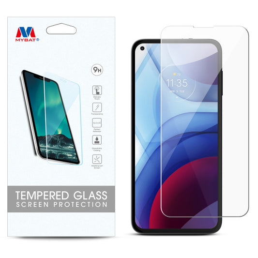 Moto G Power (2021) MyBat Tempered Glass Screen Protector (2.5D) - Clear (1101144)