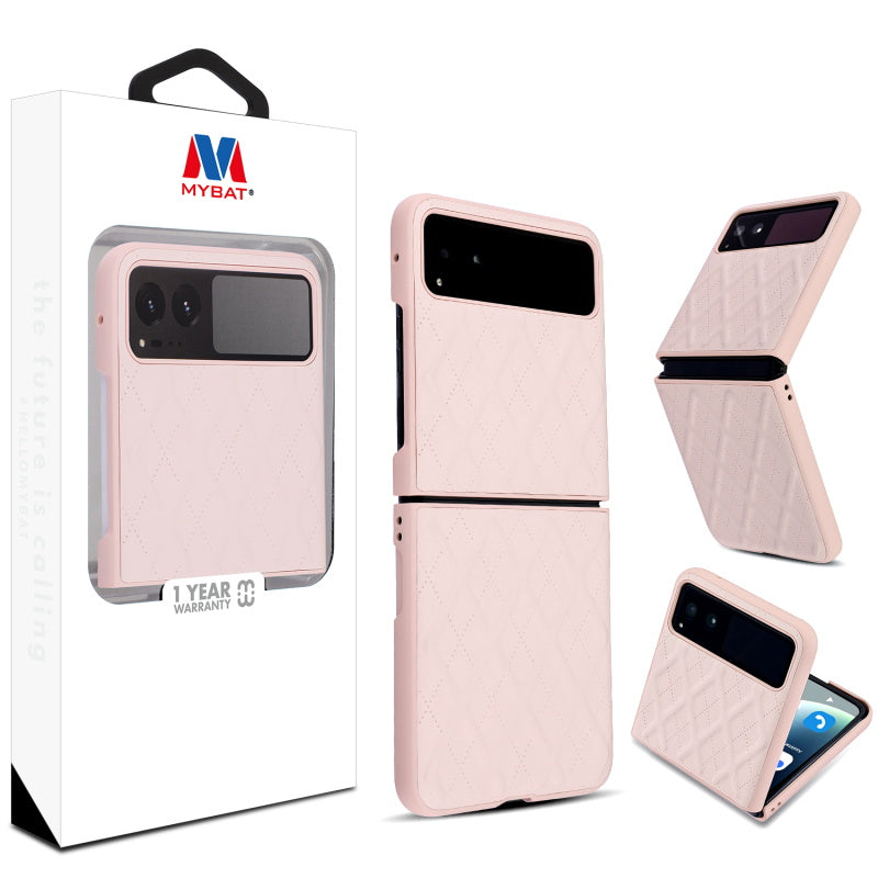 MyBat Leather Protector Case for Motorola razr (2023) - Pink (1106426)