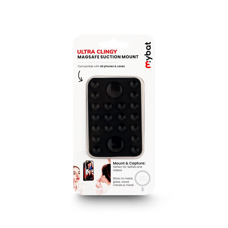 MyBat Ultra Clingy MagSafe Suction Phone Mount – Black ( 1107725) (MSRP $39.99)