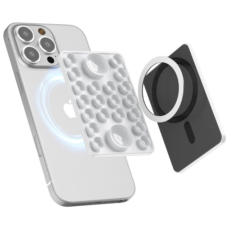 MyBat Ultra Clingy MagSafe Suction Phone Mount – White ( 1107726) (MSRP $39.99)