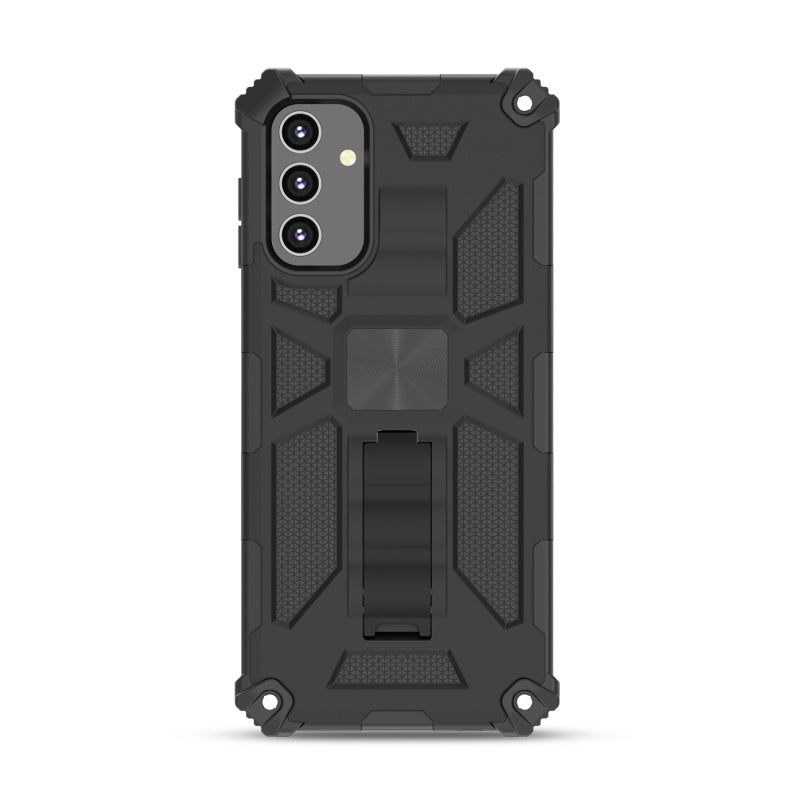 Samsung Galaxy A13 5G / (4G) MyBat Sturdy Hybrid Protector Cover (with Stand) - Black (1105873)