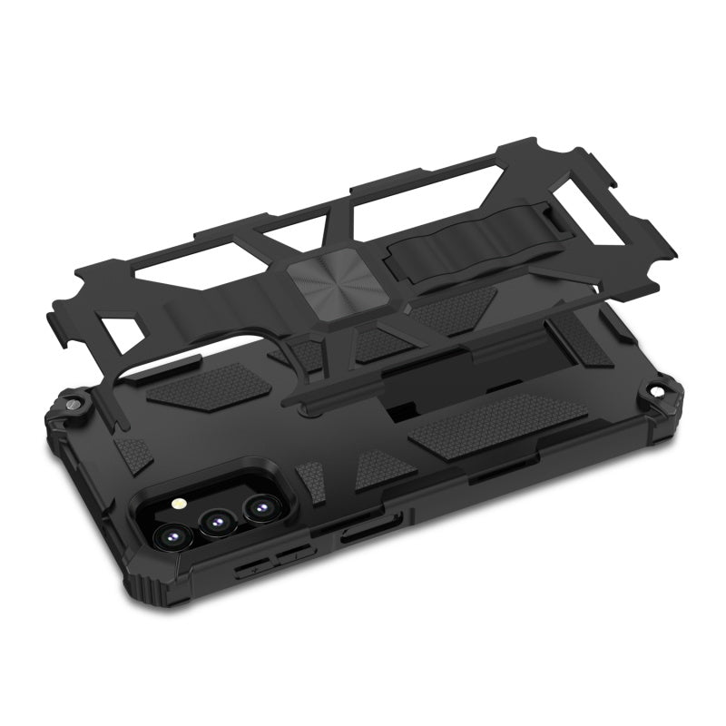 Samsung Galaxy A13 5G / (4G) MyBat Sturdy Hybrid Protector Cover (with Stand) - Black (1105873)
