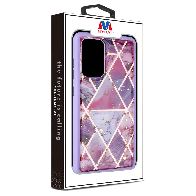 Samsung Galaxy A52 5G MyBat Hybrid Case - Purple Marble (1101198)