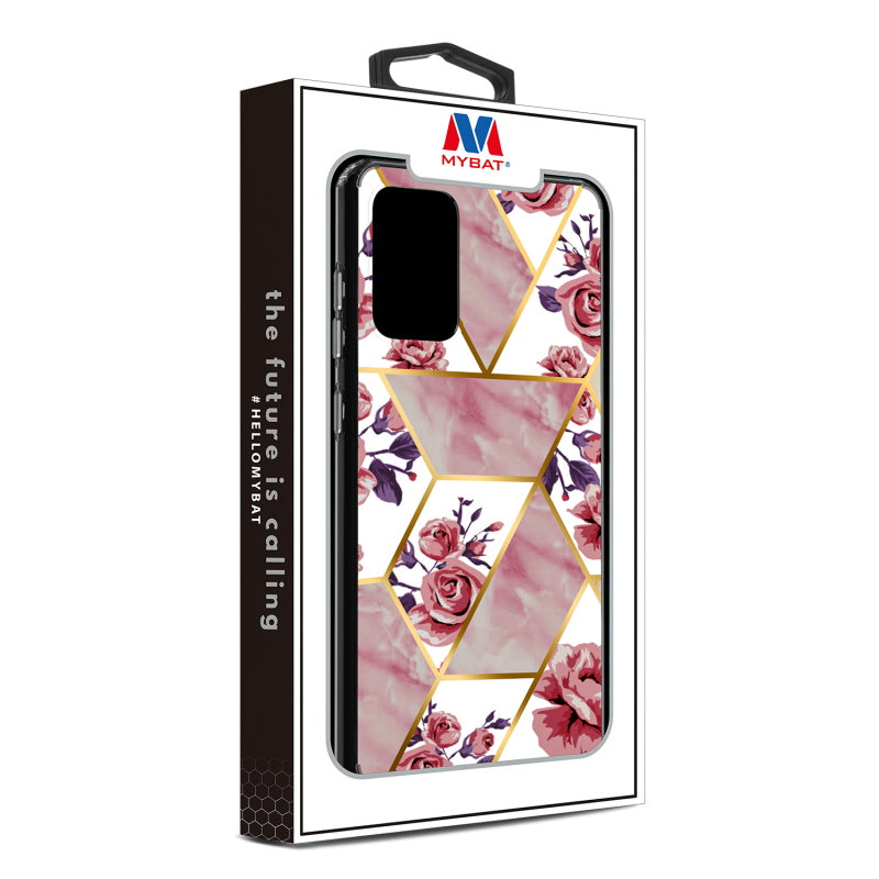 Samsung Galaxy A52 5G MyBat Fusion Protector Cover - Electroplated Roses Marbling (1101194)