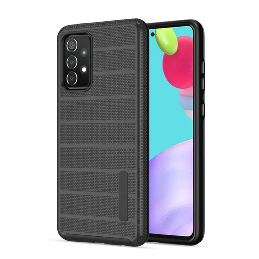 Samsung Galaxy A52 5G MyBat Fusion Protector Case - Black Dots Textured / Black (1103365)