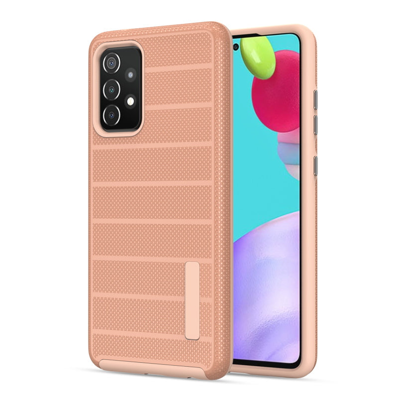 Samsung Galaxy A52 5G MyBat Fusion Protector Case - Rose Gold Dots Textured / Rose Gold (1103367)