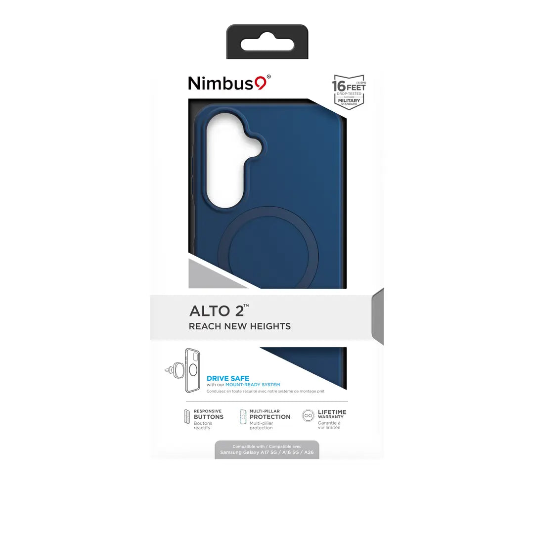Nimbus9 Alto 2 Galaxy A17 / A16 / A26 Case - Blue ( 1108073) (MSRP $59.99)