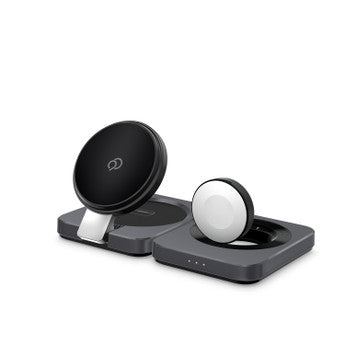 Nimbus9 Qi2 Wireless Charger 3-in-1 Stand - Brushed Gray (1107776)