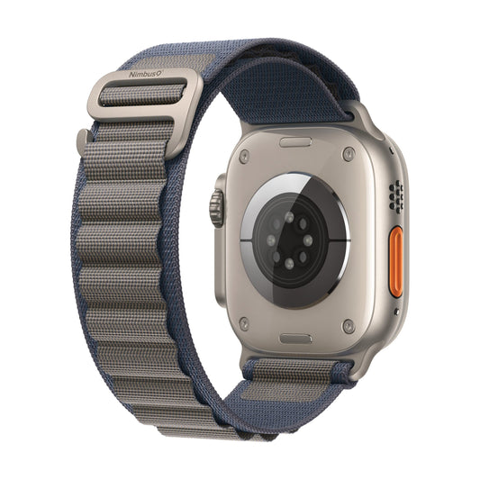 Apple Watch 45mm Nimbus9 Nylon Sport Band - Marine Blue (1102916)