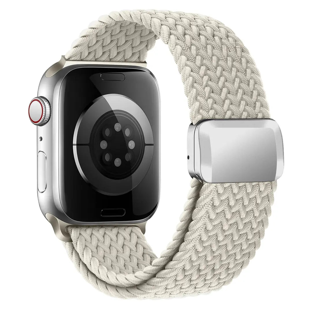 Nimbus9 Woven Loop Band for Apple Watch 38/40/41/42mm - Beige ( 1108010) (MSRP $49.99)