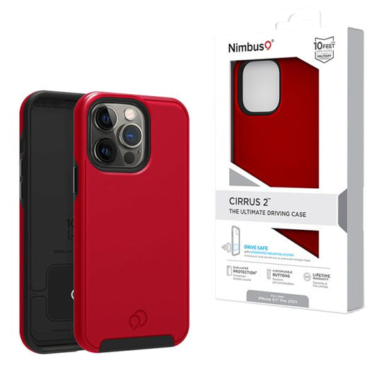 Nimbus9 Cirrus 2 Case for Apple iPhone 13 Pro (6.1) - Crimson (1102065)