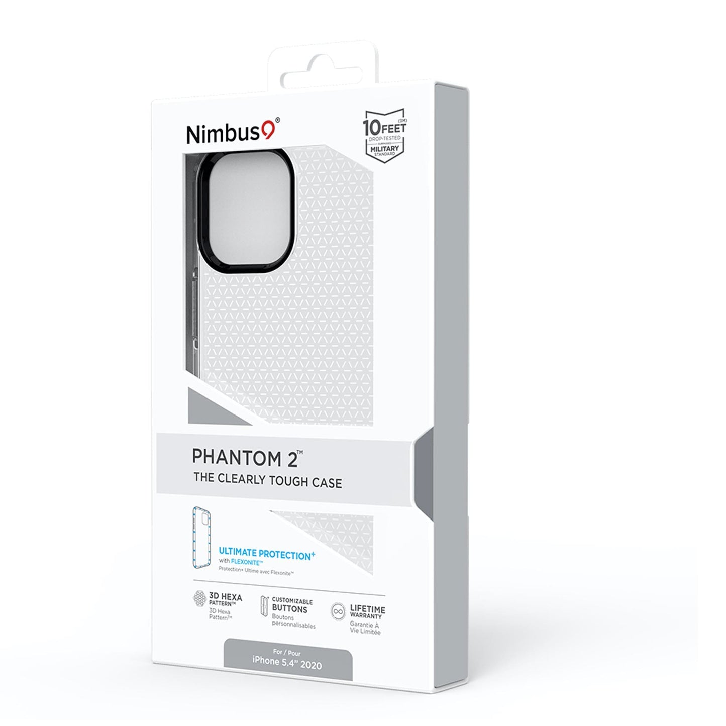 APPLE IPHONE 12 5.4' (2020) NIMBUS9 PHANTOM 2- CLEAR (10326)