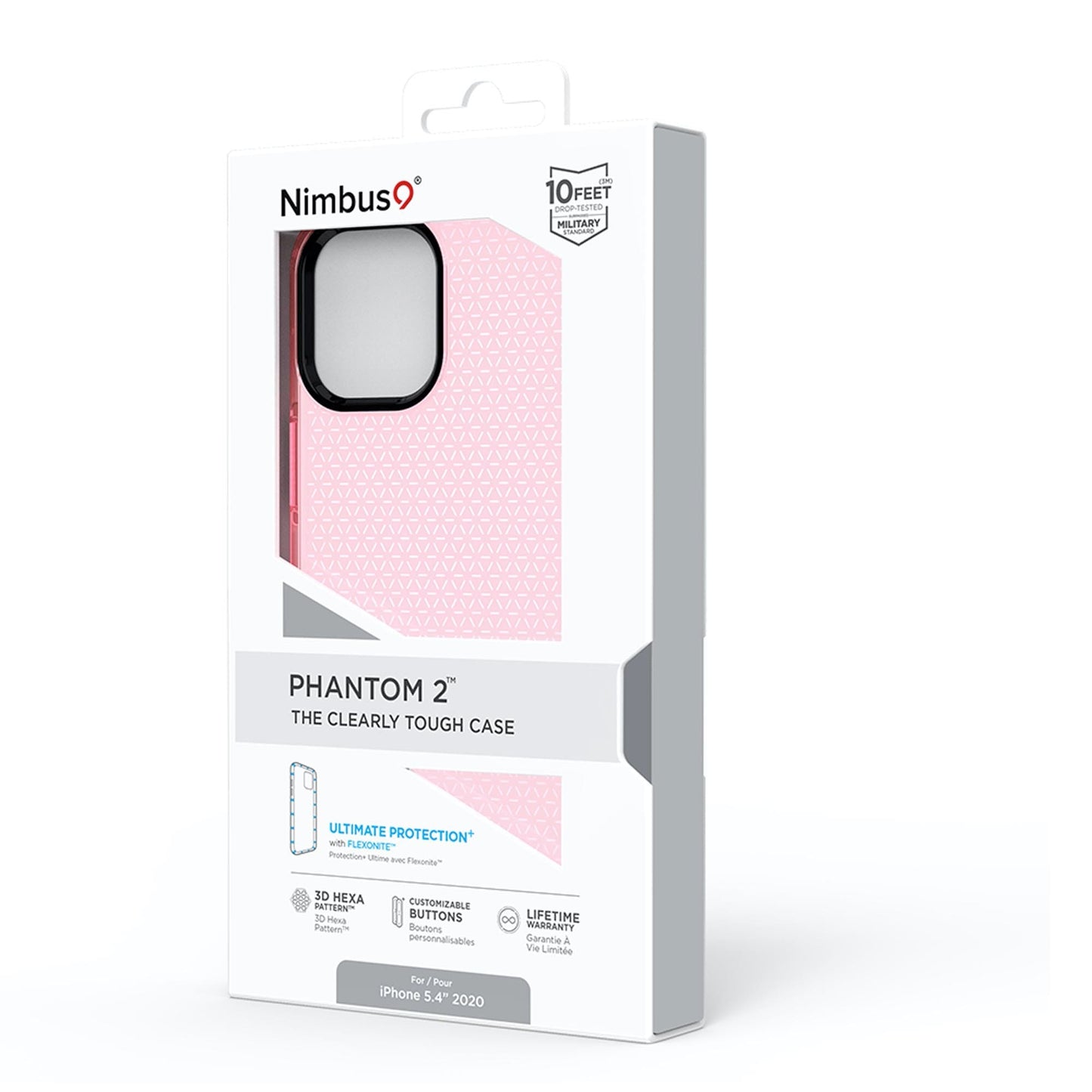 APPLE IPHONE 12 5.4' (2020) NIMBUS9 PHANTOM 2- FLAMINGO (10327)