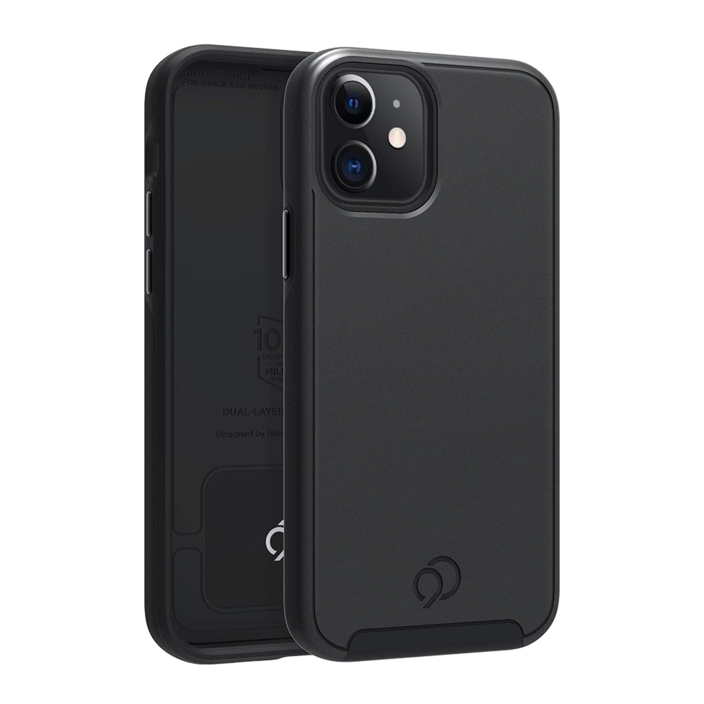 APPLE IPHONE 12 5.4' (2020) NIMBUS9 CIRRUS 2- BLACK (10328)
