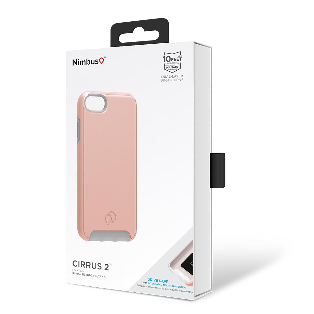 Apple iPhone SE (3rd and 2nd gen)/8/7 NIMBUS9 CIRRUS 2 Case - Rose Clear (1105228)