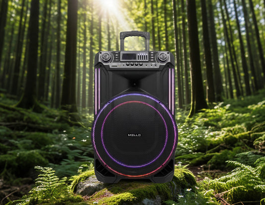 MELLO NIMBUS 15" INCH 5500 WATTS PARTY SPEAKER(1103328) (MSRP $399.99)