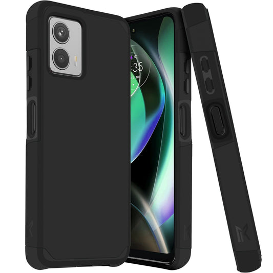 Motorola MOTO G 5G 2023 Tough Strong Hybrid (Magnet Mount Friendly) Case Cover - Black (1105830)