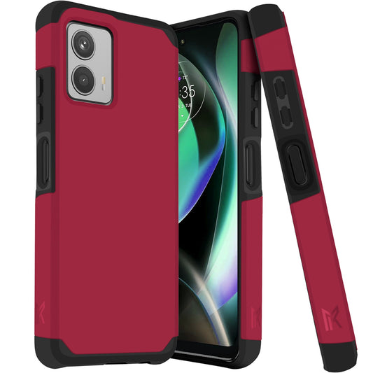 Motorola MOTO G 5G 2023 Tough Strong Hybrid (Magnet Mount Friendly) Case Cover - Virtual Pink (1105835)