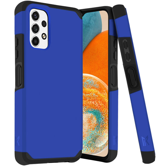 Samsung A23 5G Tough Strong MetKase Hybrid (Magnet Mount Friendly) Case Cover - Blue (1104805)