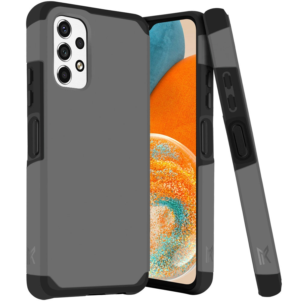 Samsung A23 5G Tough Strong MetKase Hybrid (Magnet Mount Friendly) Case Cover - Charcoal Grey (1104807)