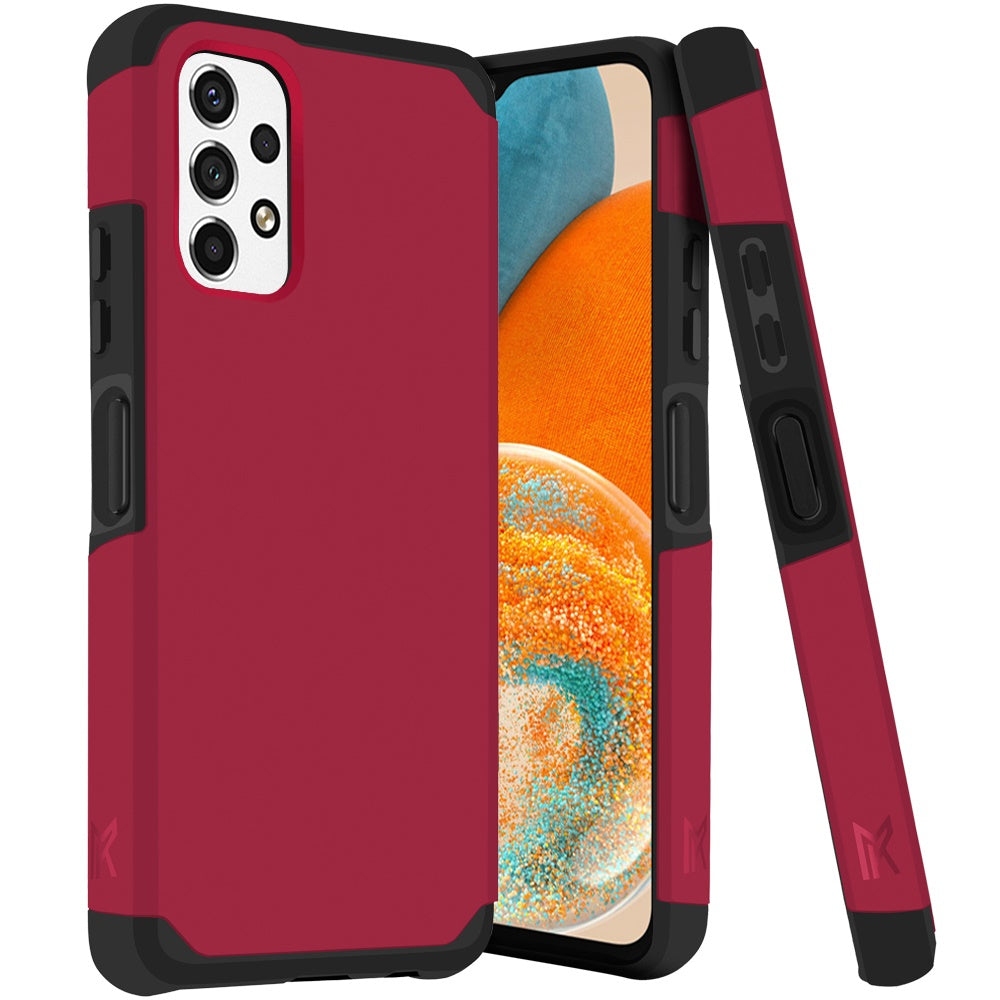Samsung A23 5G Tough Strong MetKase Hybrid (Magnet Mount Friendly) Case Cover - Virtual Pink (1104808)