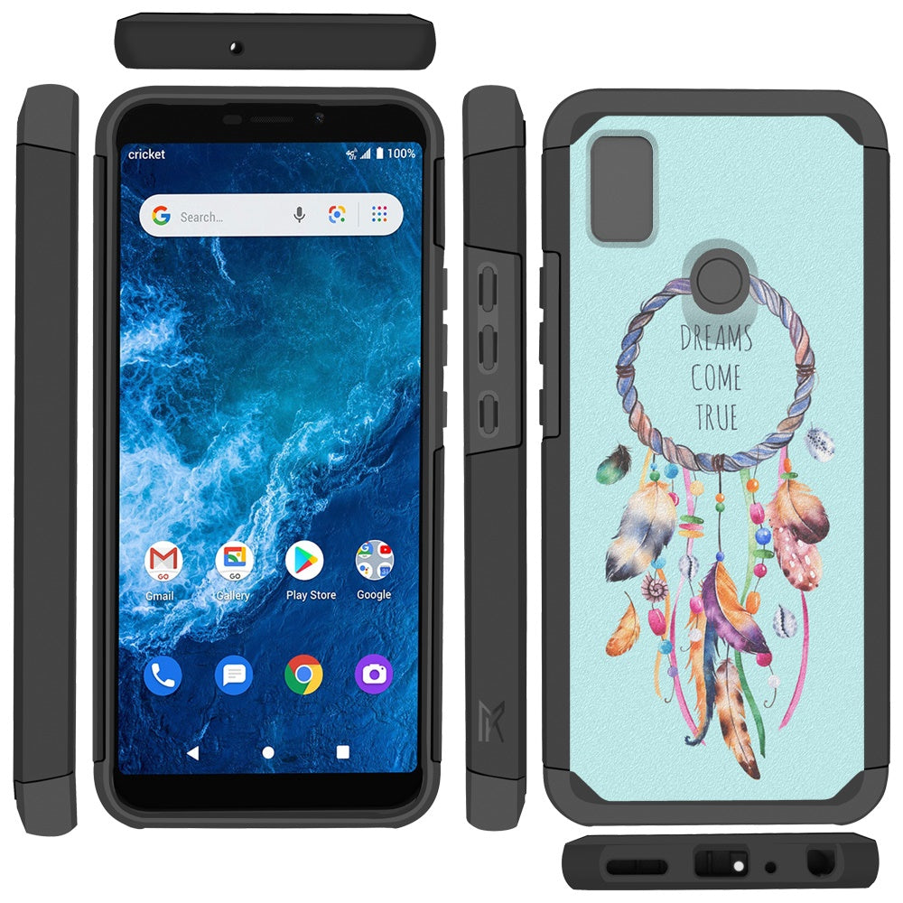 Cricket Icon 4 Tough Strong MetKase Hybrid (Magnet Mount Friendly) Case Cover - Dreams Come True (1105075)
