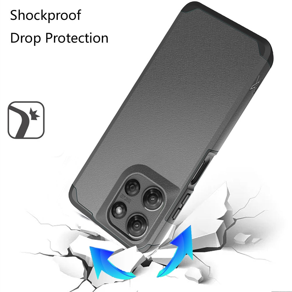 Moto G Stylus 5G 2025 (Original Series) Tough Strong Shockproof Hybrid in Slide-Out Package - Charcoal Grey  (1102837)