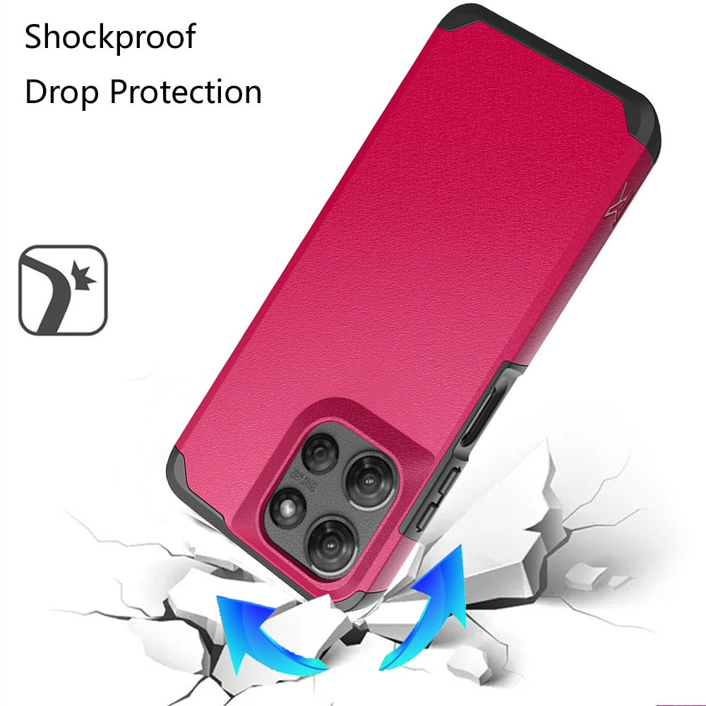 Moto G Stylus 5G 2025 (Original Series) Tough Strong Shockproof Hybrid in Slide-Out Package - Hot Pink  (1102838)