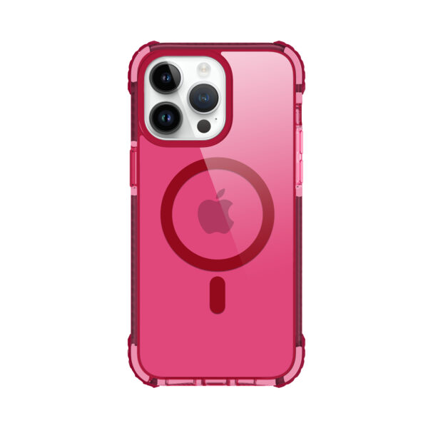 Prodigee iPhone 15 Pro Max Safetee Neo, Fuchsia + Mag Bright and Bold. Protection and Innovation Case   (1106199)