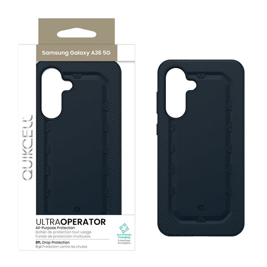 Quikcell Samsung Galaxy A36 5G ULTRA OPERATOR Rugged Protective Case Navy Blue (1103002)