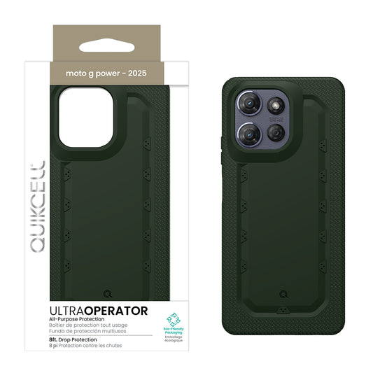 Moto G Power 2025 Quikcell ULTRA OPERATOR Rugged Protective Case - Army Green (1102679)