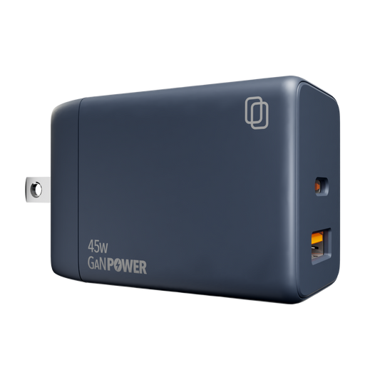 Cellhelmet Dual Port 45W GaN Wall Charger (Type A + Type C) (1102540)