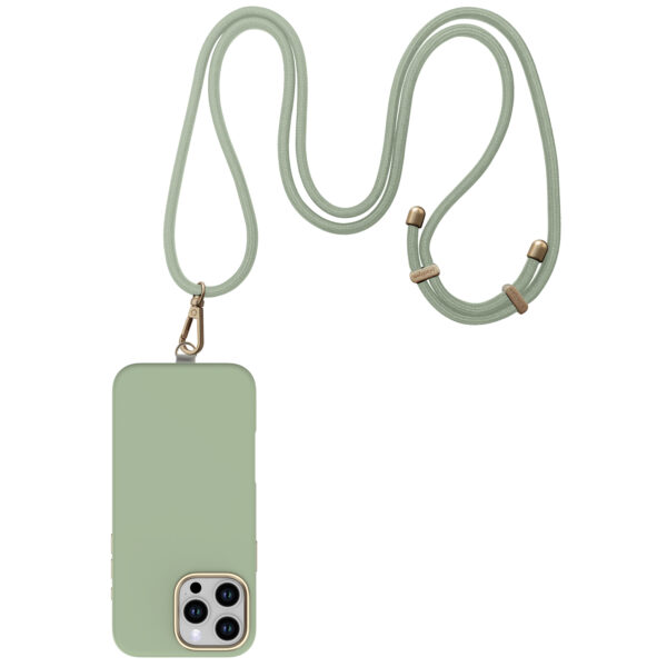prodigee - Valley MagSafe Case for Apple iPhone 16 Pro- Sage and Strap (1107390)