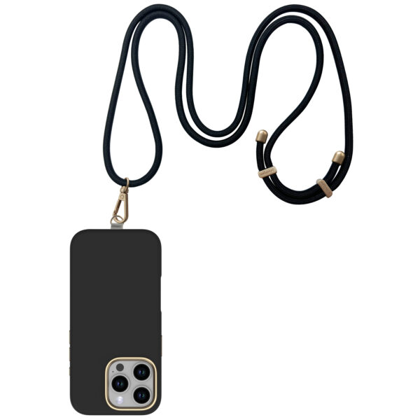 prodigee - Valley MagSafe Case for Apple iPhone 16 Pro Max- Black & Strap (1107393)