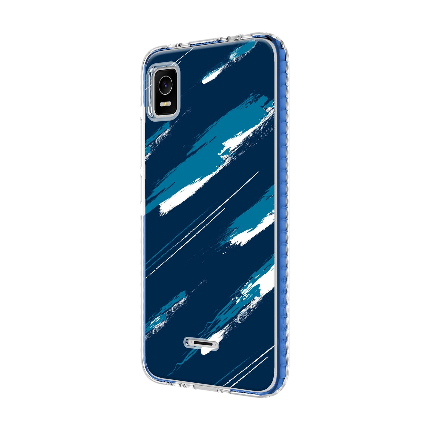 CRICKET DEBUT SMART PUREGEAR FASHION SERIES CASE - BLUE DESIGN 5 (1104881)
