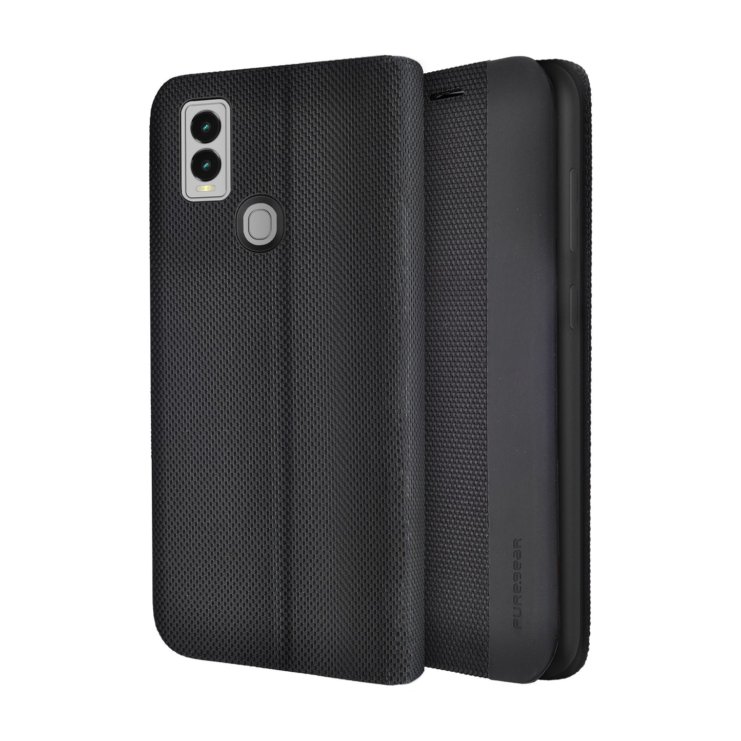 PUREGEAR EXPRESS FOLIO SERIES CRICKET MAGIC 5G CASE - BLACK (1106055)