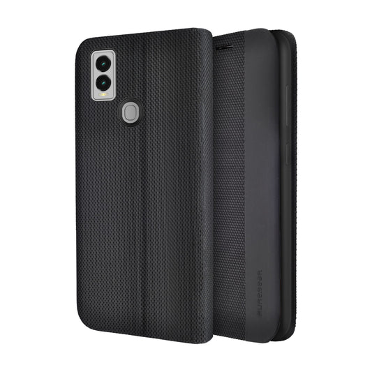 PUREGEAR EXPRESS FOLIO SERIES CRICKET MAGIC 5G CASE - BLACK (1106055)